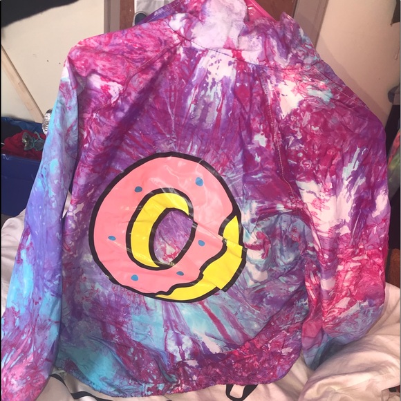odd future windbreaker purple